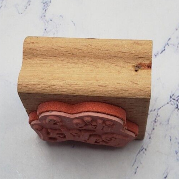 It's A Party Wood Mounted Rubber Stamp Greenbrier - Picture 4 of 7